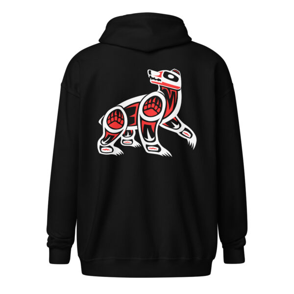 Bear Zip-up Hoodie