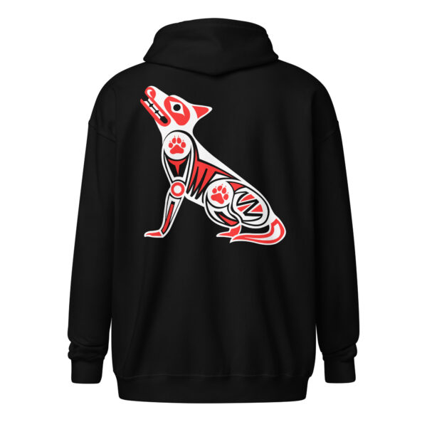 Wolf Zip-up Hoodie