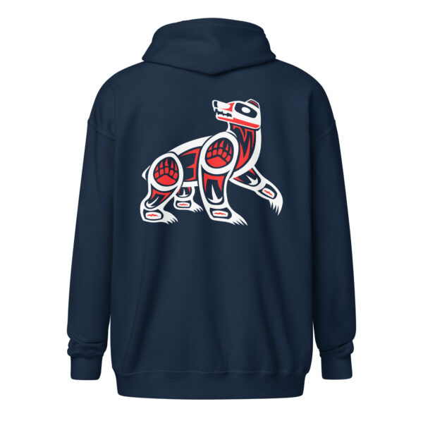 Bear Zip-up Hoodie