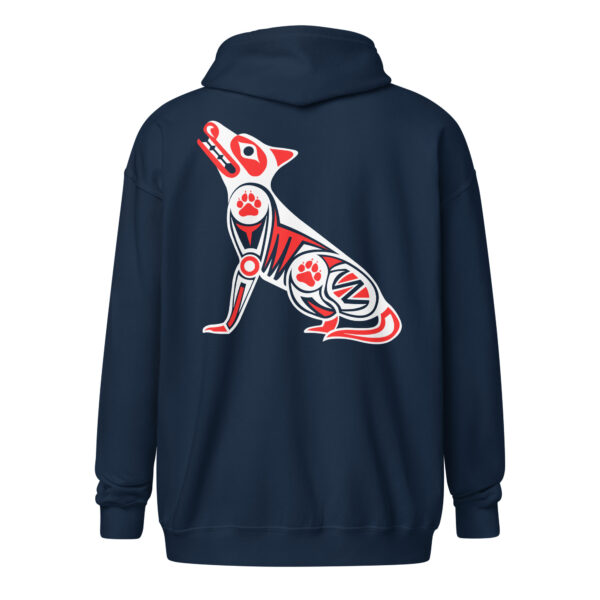 Wolf Zip-up Hoodie