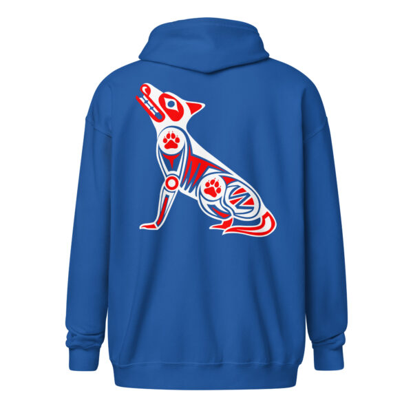Wolf Zip-up Hoodie