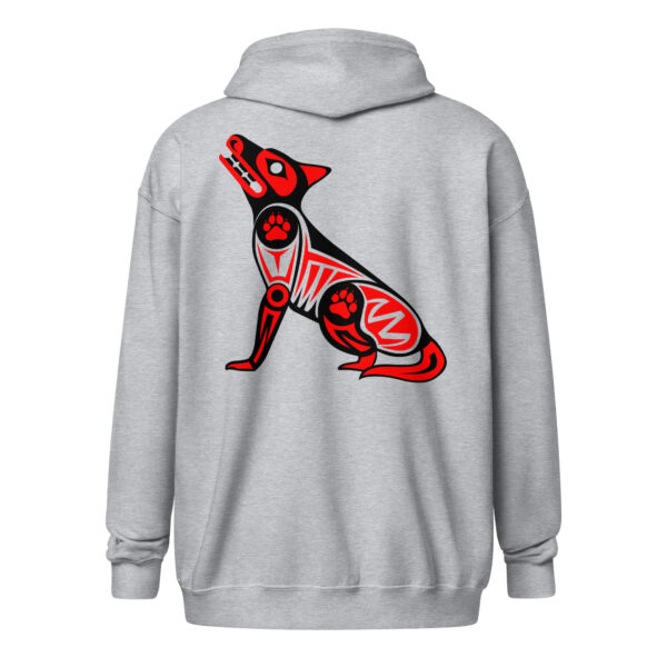 Wolf Zip-up Hoodie - Image 8