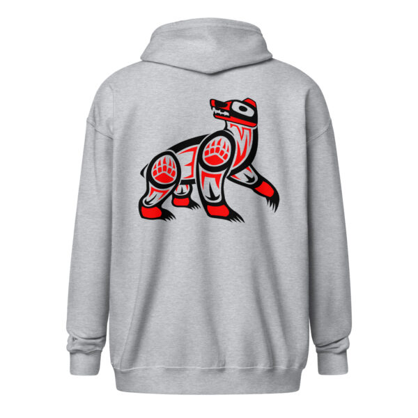 Bear Zip-up Hoodie